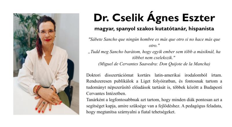 Dr. Cselik Ágnes Eszter