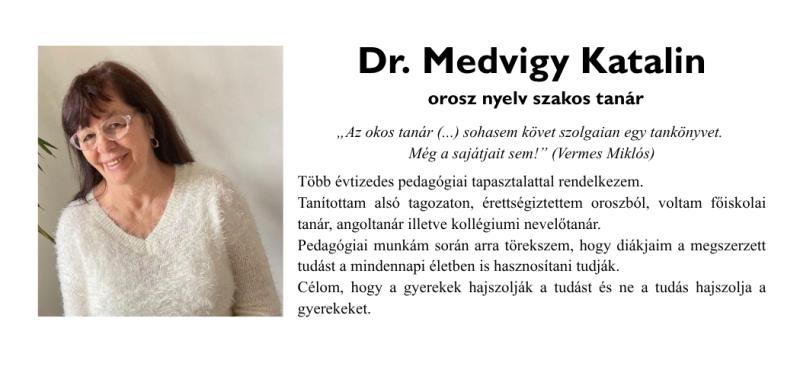 Dr. Medvigy Katalin
