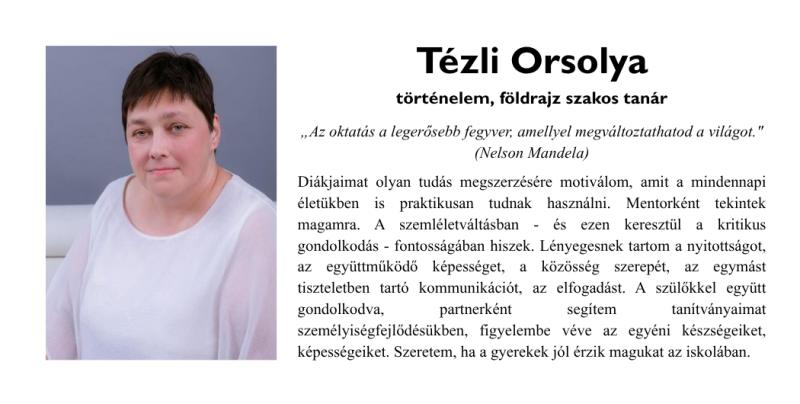 Tézli Orsolya
